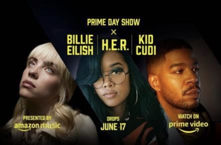 Prime Day Show con Billie Eilish, H.E.R y Kid Cudi
