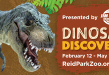 Dinosaur Discovery en el Reid Park Zoo Dinosaur Discovery