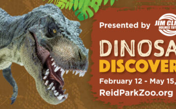 Dinosaur Discovery en el Reid Park Zoo Dinosaur Discovery